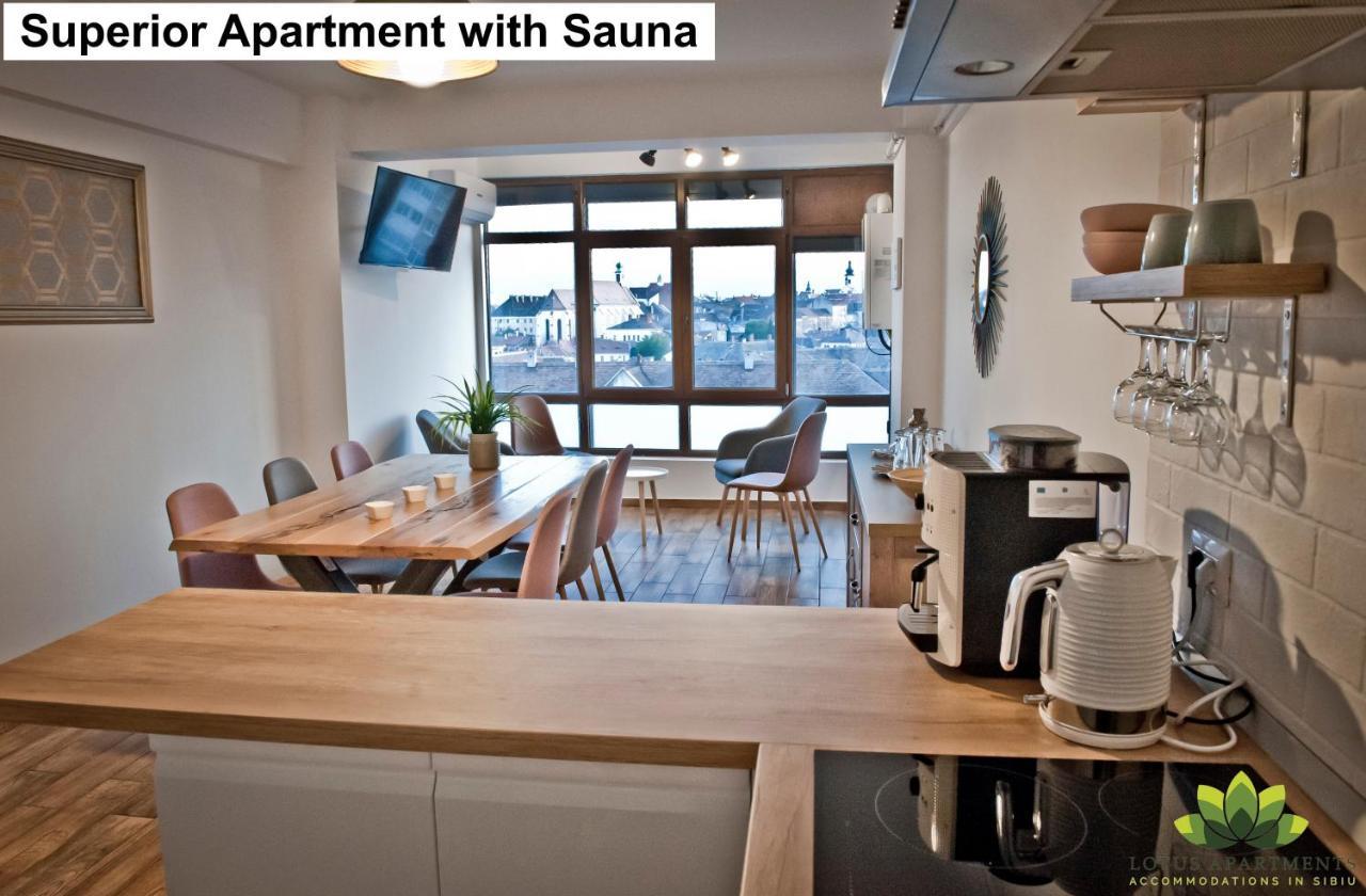 Apartament superior cu saună