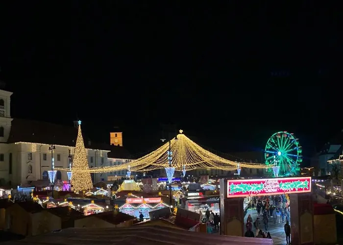 View Of Main Square Studio Sibiu