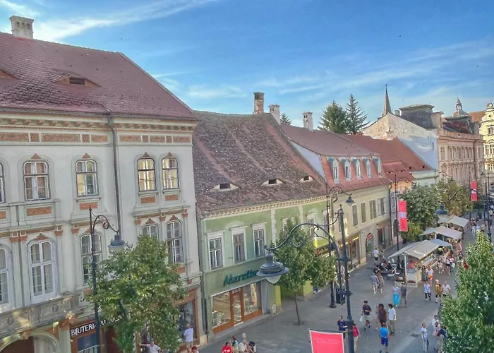Casa Bieltz - Wonderful Old Town View Apartment Sibiu