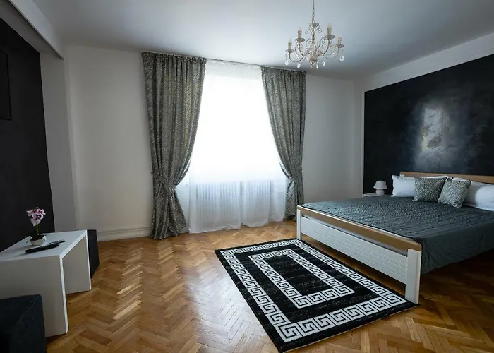White Spacious Apartment Sibiu